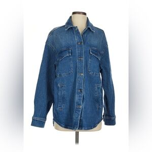 Favorite Daughter Classic Blue Jean Dad Denim Jacket
